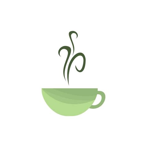 Green tea logo company. Green tea shop logo design. 11822238 Vector Art ...