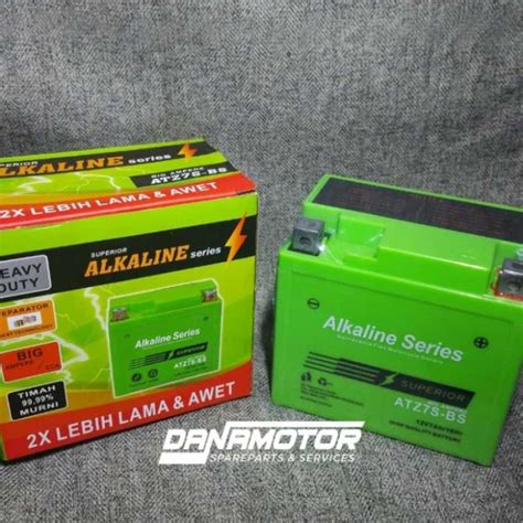 Promo Aki Motor Alkaline Atz7S Bs Satria Fu 7 Ampere Diskon 17 Di