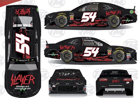 Slayer to sponsor JJ yeley Rick Ware Racing#54 Cup entry at Bristol : r ...