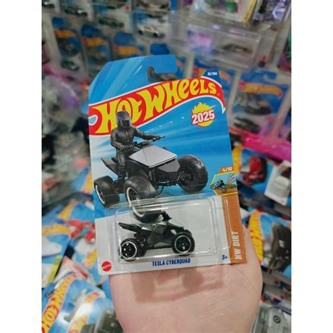 Hot Wheels Tesla Cyberquad Model Car Shopee Philippines