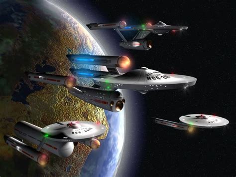 Star Trek Tos Fleet Star Trek Starships Star Trek Wallpaper Star