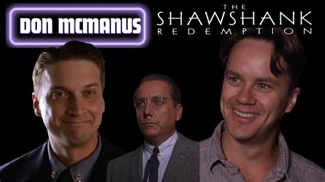 The Shawshank Redemption Actor Don Mcmanus Youtube