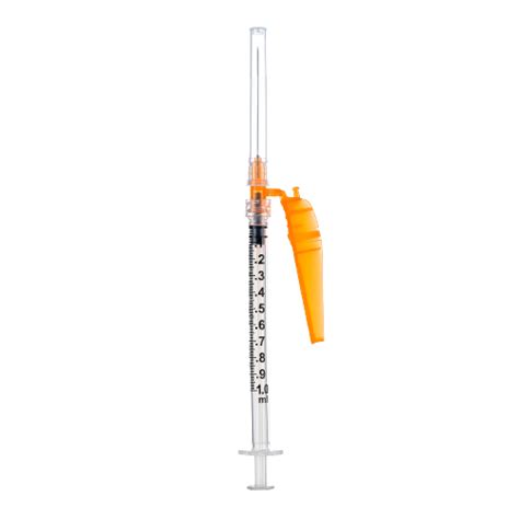 Sol Millennium Sn Ml Luer Lock Syringe With Safety Needle