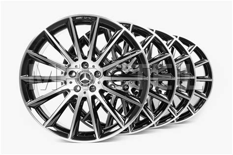 E Class E Class Coupe Amg Alloy Wheels R20 Multi Spoke Design 213 238 Genuine Mercedes Amg