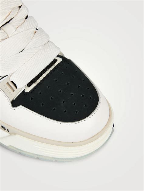 Amiri Ma Leather And Mesh Sneakers Holt Renfrew Canada