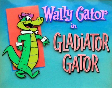 The Title Card Used For All The Wally Gator Cartoons 1962 Comic Art