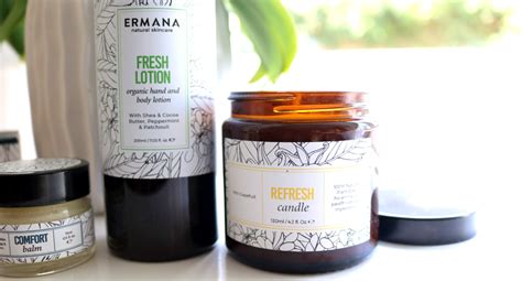 Introducing Ermana Natural Skincare Comfort Balm Fresh Body Lotion