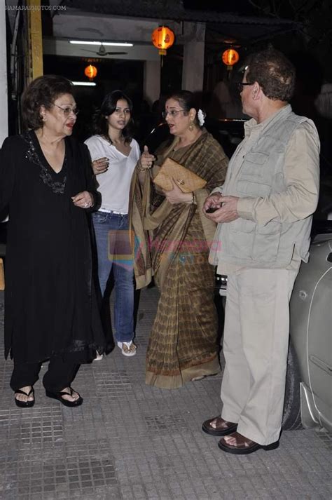 Poonam Sinha Salim Khan At The Screening Of Son Of Sardaar In Ketnav