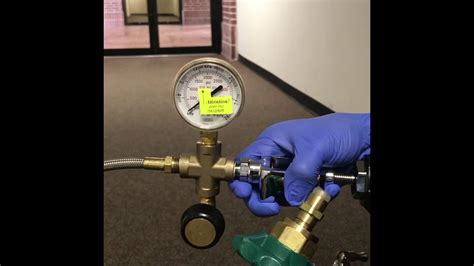 How To Fill A Medical Grade Oxygen Tank Youtube