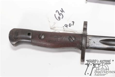 Pattern 1907 Bayonet For Smle Lee Enfield W 17 Blade Marked Xoa