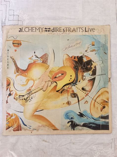 Lp Dire Straits Alchemy Live Duplo Nacional S Rie Azul Item De