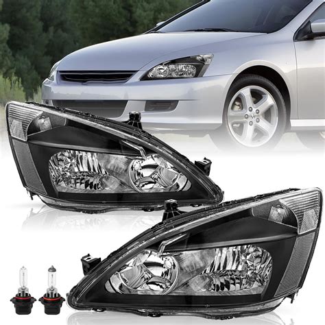 Amazon Tusdar Headlight Assembly Set Replacement W Bulbs For