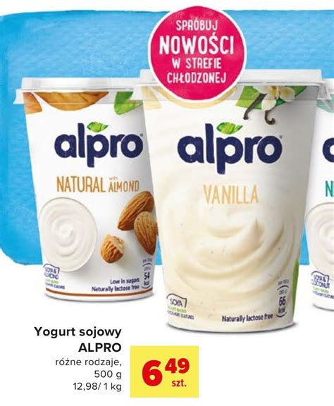 Archiwum Jogurt Sojowy Alpro Carrefour