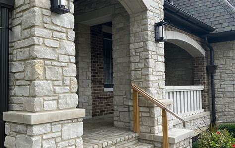 Fond Du Lac Stone Gate Building Stone Veneer Oakfield Stone Company