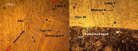 Optical Micrograph Of The Weld Zone Interfaces Between The Weld And