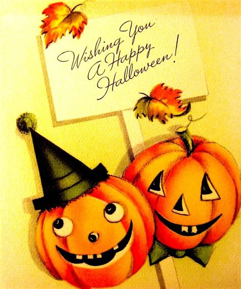 Vintage Halloween Greetings