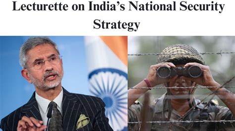 Lecturette On Indias National Security Strategy 2023 GD TOPIC SSB