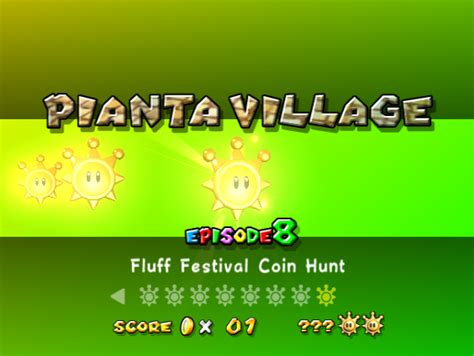 File Pianta Village Episode Select Png Super Mario Wiki The Mario