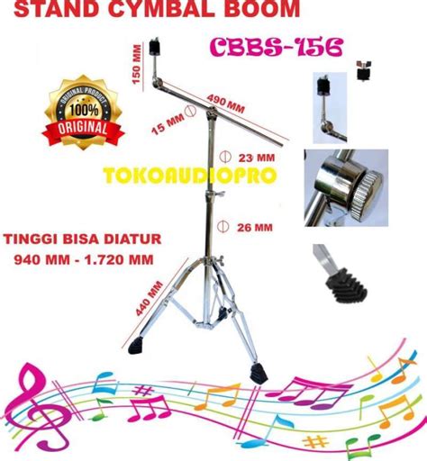 Promo Stand Cymbal Boom Stand Cymbal Dengan Boom Diskon 23 Di Seller