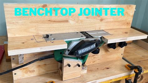 Benchtop Jointer Diy Youtube