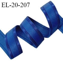 Elastique 20 Mm Lingerie Haut De Gamme Couleur Bleu Brillant