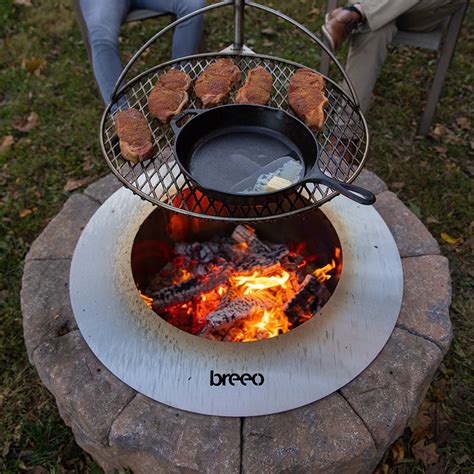 Breeo Zentro Round Smokeless Fire Pit The Adirondack Guys Ny