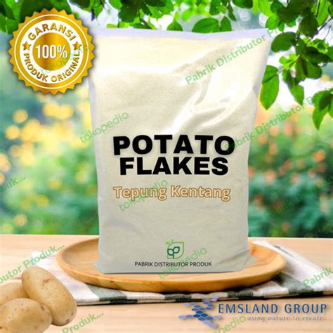 Jual Tepung Kentang Potato Flakes Emsland Repack Gr Halal Kab