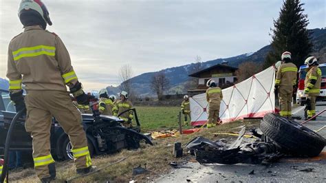 Drei Verletzte Bei Frontal Crash In Salzburg Oe At