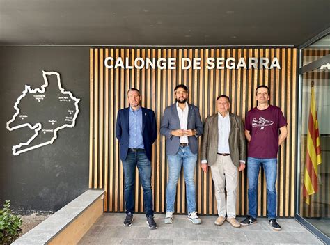 El President Del Consell Comarcal Comen A La Ronda De Visites A Tots