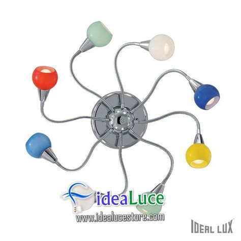 Plafoniera Ideal Lux Tender Pl Color Idealucestore