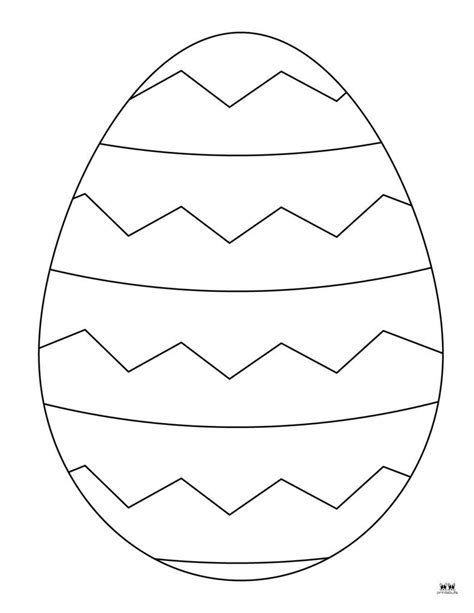 Easter Egg Coloring Pages Templates 51 Easter Egg Coloring Pages