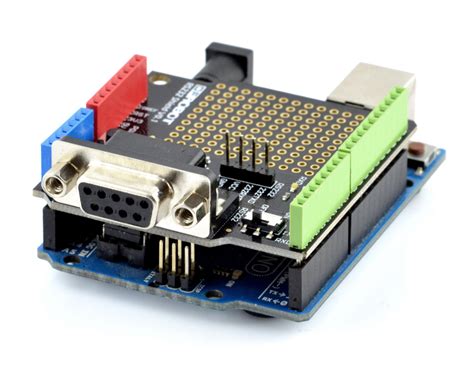 Dfrobot Rs232 Shield For Arduino Botland Robotic Shop