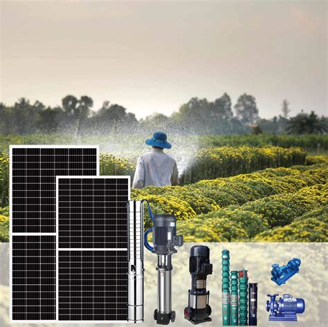 Complete Borehole Dc Solar Pump And Panel Solar Water Pump System For