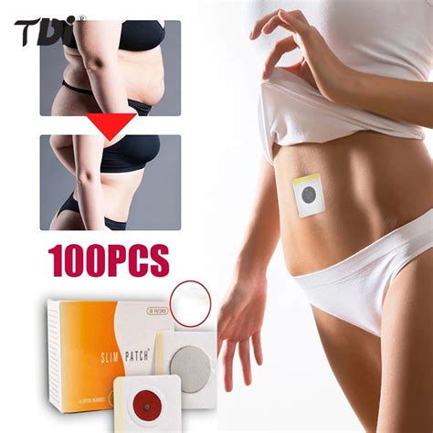 100 Pcs V Slim Patch Stickers Slimming Detox Submarino