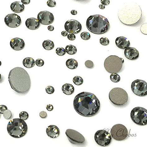 Pcs Mm Mm Resin Crystal Ab Round Rhinestones Flatback Mix Size