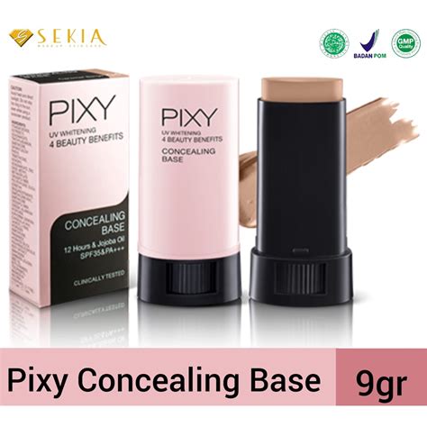 Jual Warna Terbaru Pixy Uv Whitening Beauty Concealing Base Pixy