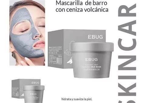 Mascarilla Facial Para Piel Mixta Ebug Facial Barro Volc Nico G Y