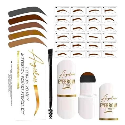 I Tested The Best Eyebrow Stamp Stencil Kit And Here S Why It S A Game