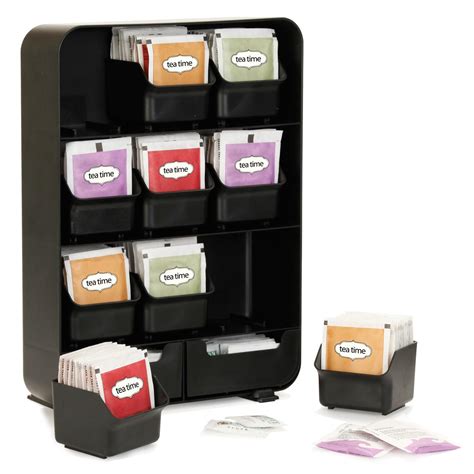 Mind Reader Baggy Tea Bag Holder And Condiment Organizer