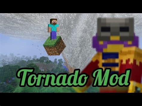 Insane Tornado Mod Bedrock Edition Youtube