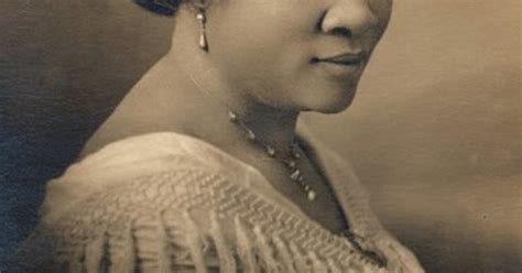 Portrait Of Madam C J Walker The First Black Woman Millionaire In