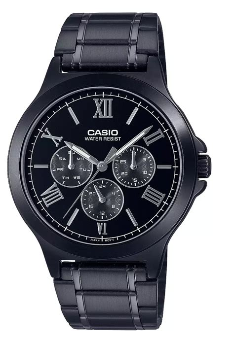 Jual Casio Casio Men Analog Mtp V B A Black Original Zalora