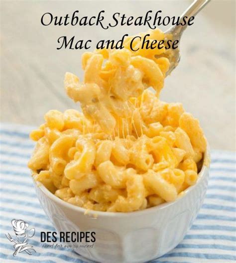 Outback Steakhouse Mac And Cheese Recipe Des Recipes