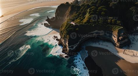 Aerial View Of Uluwatu Bali Beach Stock Photo At Vecteezy