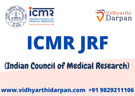 Icmr Jrf Exam Date Released Vidhyarthi Darpan