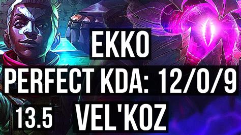 Ekko Vs Velkoz Mid 1209 29m Mastery Legendary 700 Games