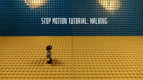 How To Make Your Lego Minifigure Walk In Stop Motion Animation Youtube