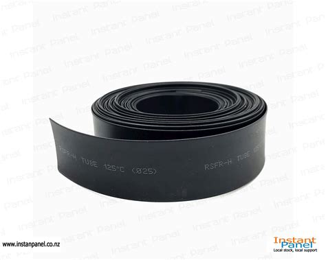 Heat Shrink Tube 25mm X 1 Meter Black