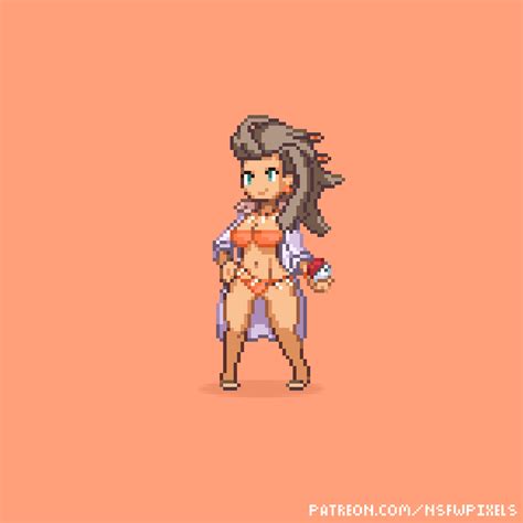 Professor Sada Pokemon Nsfw Pixel Art By Nsfwpixelart On Deviantart