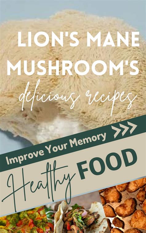 LION'S MANE MUSHROOMS delicious Recipes : Complete Cookbook on Cooking Lion's Mane Mushroom ...